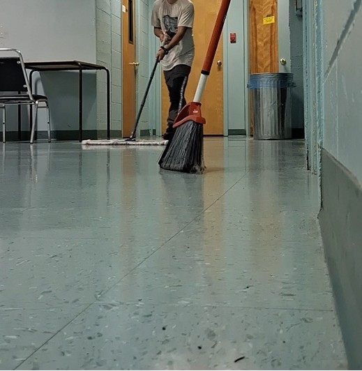 Floor care by Rosie Bright